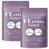 10mg C Ferritin Select Iron 2 sachets (60 grains for 60 days) Ferritin iron, heme iron, folic acid, vitamin supplement, 2 pcs / 10mg C 페리틴 셀렉트 철 2봉(60일60립) 페리틴철 헴철 엽산 비타민 사프리, 2개