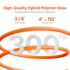 VEVOR Retractable Air Hose Reel, 3/8IN x 65FT Hybrid Air