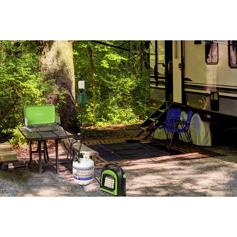 Flame King FK-DP2PC 3 Outlet Adapter 20 to 1LB Propane