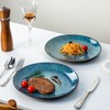 YALONG Dinner Plates Set of 6, 10 Inch Ceramic Plates
