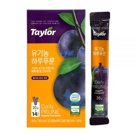 Taylor Organic Haruprun 20g x 14 packs 1 / 테일러 유기농 하루푸룬 20g x 14포 1개
