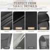 NICECNC Motorcycle Saddle Bags, PU leather Motorcycle Saddlebags, Reinforced Straps