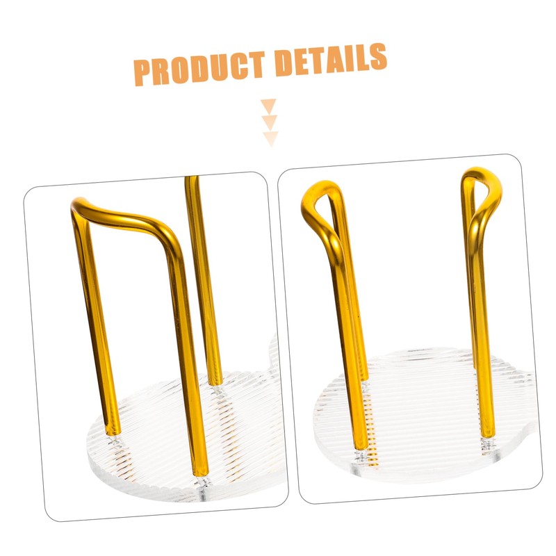 PAMINGONO Paper Cup Organizer Station Coffee Station Supplies Acrylic Paper