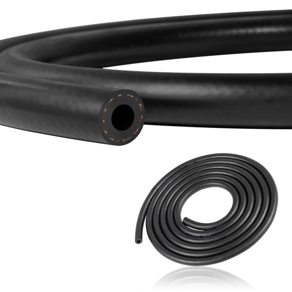 1/4" ID Fuel Line, 10Ft Fuel Hose NBR Rubber SAE