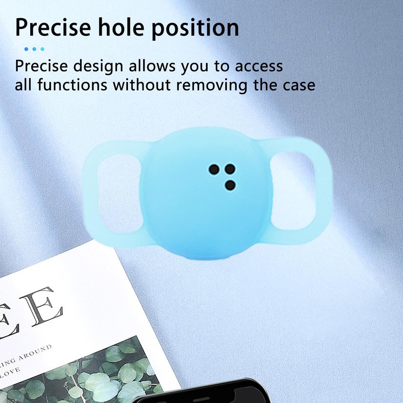 NOUKAJU Case for Tile by Life360 Sticker(2024), Silicone Protective Cover(with