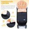 Orzbow Stroller Footmuff Universal | Faux Wool Baby Bunting Bag