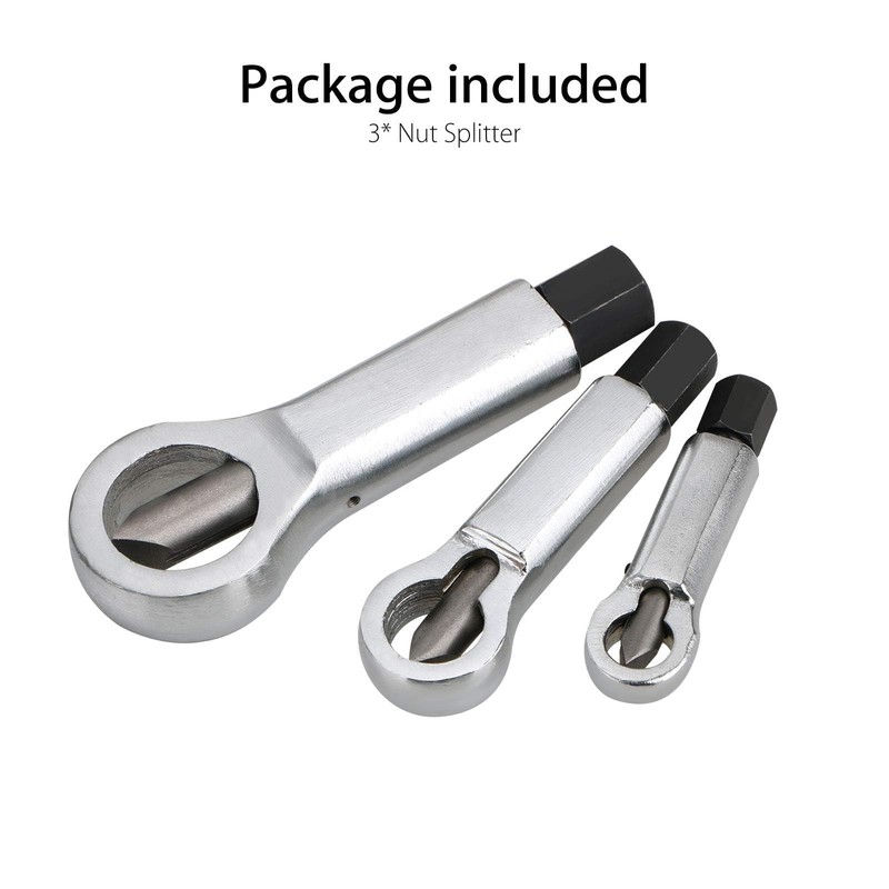 EEEKit Metal Nut Splitter Cracker, Manual Pressure Metal Nut Splitter