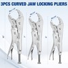 WORKPRO 5-Piece Locking Pliers Set, Pliers Tool Set, Vice Grips
