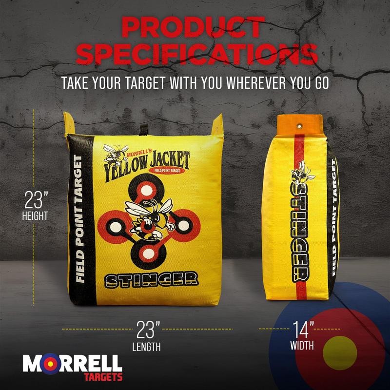 Morrell Yellow Jacket 19LB Portable Stinger Adult Field Point Archery
