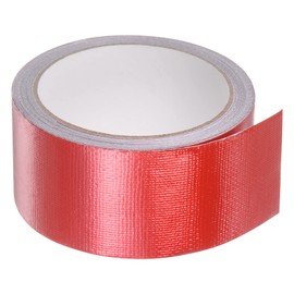 sourcing map Tarpaulin Repair Tape, 2" x24.6ft Waterproof Rip Stop Patch and Tent Repair Tape for Tear Resistant Tent Greenhouse, Red