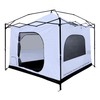 Joramoy Camping Cube for 10×10 Pop Up Canopy, Converts Straight