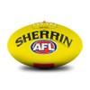 Sherrin AFL Replica All Surface Football, Yellow, Size 4