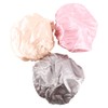Leadigol 4PCS Shower Cap Reusable Bath Shower Caps for Women