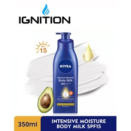 NIVEA INTENSIVE MOISTURE BODY MILK SPF15 350ml