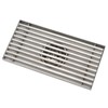 304 Stainless Steel Linear Shower Drain Thickened Lengthened 8 Inch