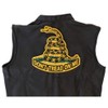 Don't Tread On Me, Yellow Gadsden Snake, Large Back Patch