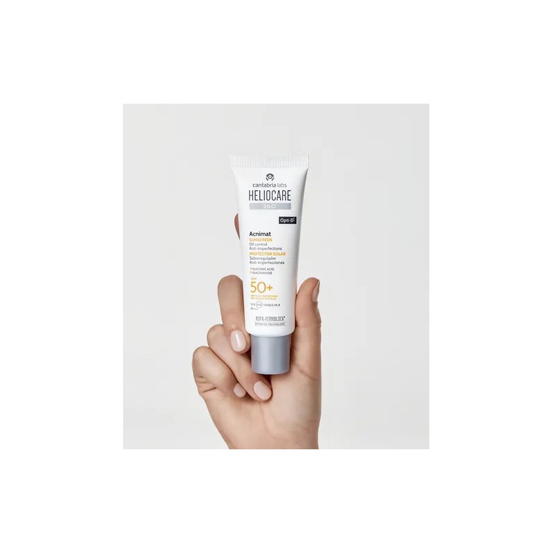 Heliocare 360 Acnimat Crema Invisible Fps 50, 50ml (acn)