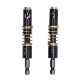 Hinge Drill Bit High Speed Steel Hinge Hole Puncher 5mm 1/4inch Woodworking Drilling Accessory