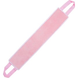MAGICLULU Aplicador de Loción Espalda Banda Flocada Rosa, Herramienta de Bronceado y Uniforme, Accesorio para Autobronceador Corporal y Cremas Solares, Adecuado para Uso Familiar