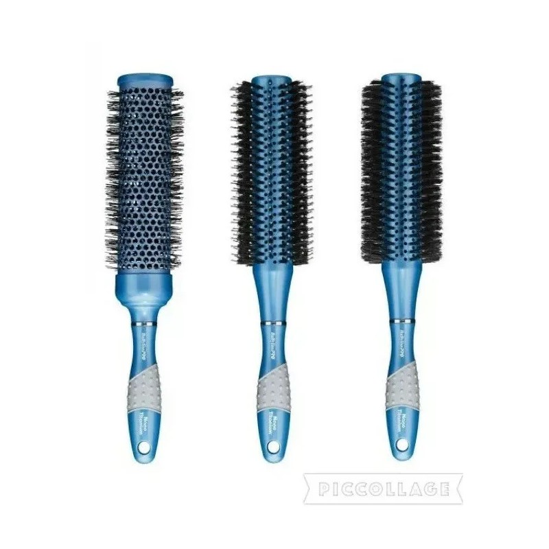BABYLISS PRO MEGA STYLER NYLON/BOAR BRISTLE 3-PIECE BRUSH SET -