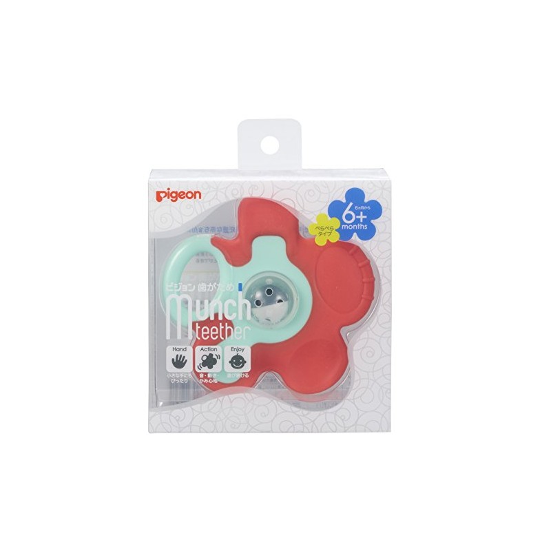 Munch Teether 【Carrot Flower】6months＋