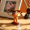 Dulton NB-0628OR Astronaut Glass Holder, Orange, Holds Precious Glasses, Glasses