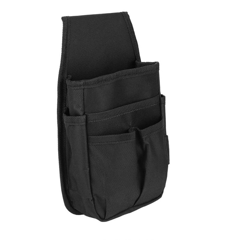 Qinlorgo 7-Pocket Small Electrical Maintenance Tool Bag Technician Tool Holder