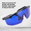 Ball Finder Glasses PC Blue Sport Finding Sunglasses with Storage