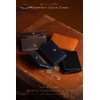 Mura Coin Case, Coin Purse, Genuine Leather, Men's, Thin, 0.4
