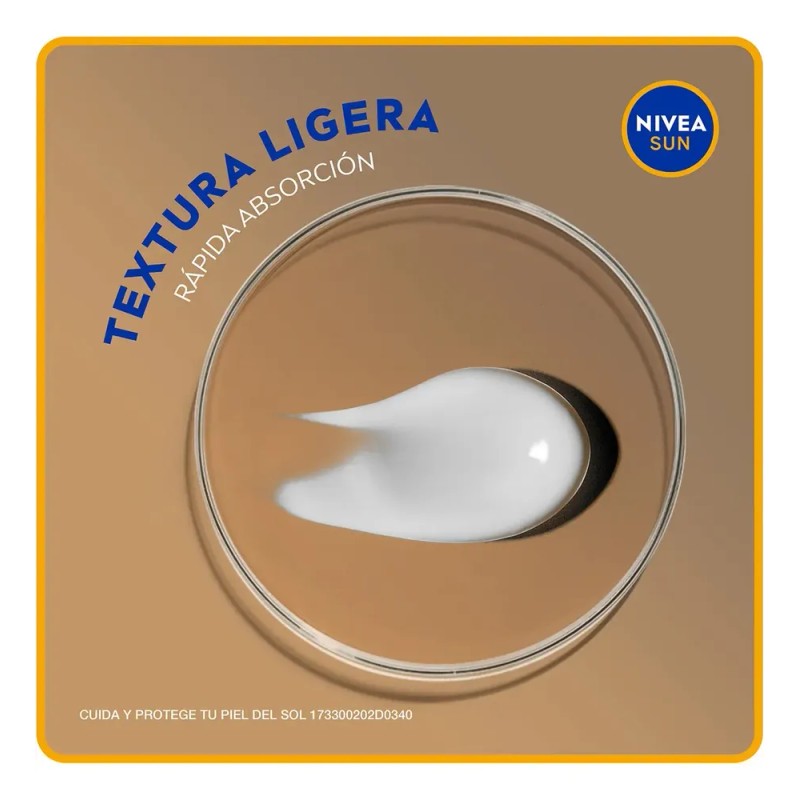 Protector Solar Facial Nivea Sun Piel Sensible Fps50 50ml