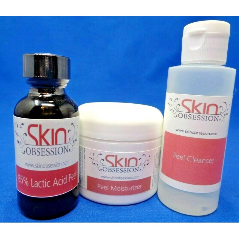 85% Lactic Acid Peel Kit ~ Reduces Fine Lines, Age
