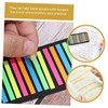 Operitacx 6 Fluorescent Sticky Notes Sentence Highlight Sticker Transparent Tape