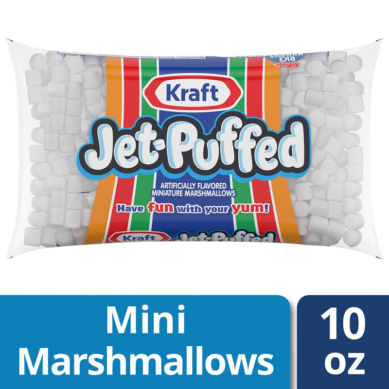 Jet-Puffed Mini Marshmallows (10 oz Bags, Pack of 24)
