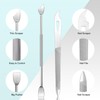 Cbiumpro 5 Pack Cuticle Trimmer Set with Pusher Cutter Clipper