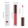 JUAAZIN Hydrating Lip Glow Oil, Plumping Lip Oil, Tinted Lip