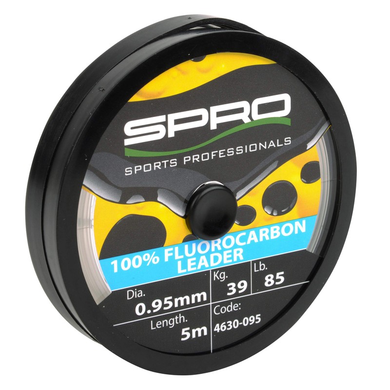 SPRO 100% Fluorocarbon Leader Transparent (0.75 mm / 5 m