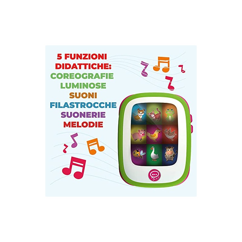Liscianigiochi 90068 Carotina Baby Tab, Multi-Coloured