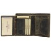 Greenburry Vintage Leather Wallet Olive Portrait Format, brown, Vintage