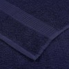 vidaXL Flannel Set of 4 Navy Blue 30 x 30