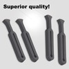 12 Pack Universal Snowmobile Windshield Straps Work on Most Late
