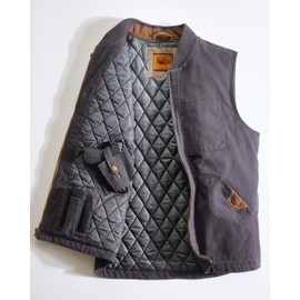 Venado Concealed Carry Vest for Men - Built-in Left and Right Handed Holster (Gun Metal, Medium)