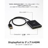 DisplayPort to Dual HDMI Adapter 4K@60Hz Multi-Monitor Splitter Splitter Dual
