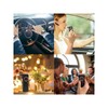 Digital Display Breath Tester Air Blowing Portable Drunk Detector with