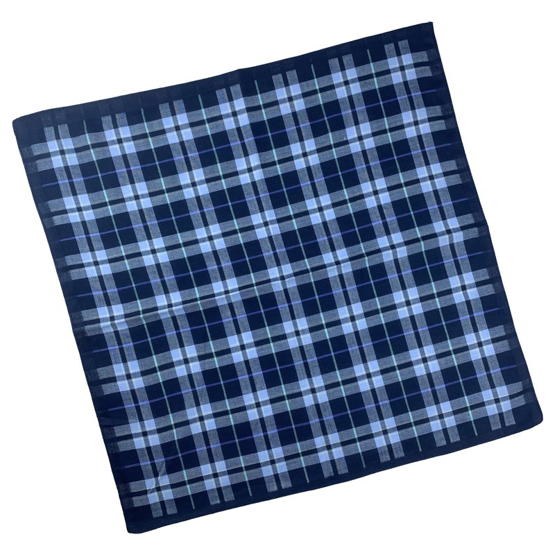 DsHome Men's Handkerchief, Cotton, Businessman Handkerchief, 17.9 x 16.9 inches