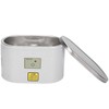 600ml Mini Ultrasonic Denture Cleaner Jewelry Eyeglasses Stainless Steel Cleaning