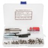 116Pcs/set Stainless Steel Wire Screw Sleeve Thread Repair Insert Kit