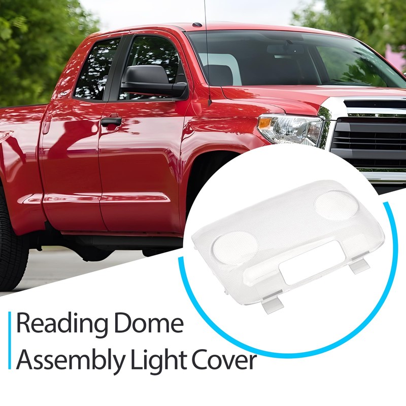 Reading Dome Assembly Light Cover Compatible with Toyota Sequoia 2008-2021