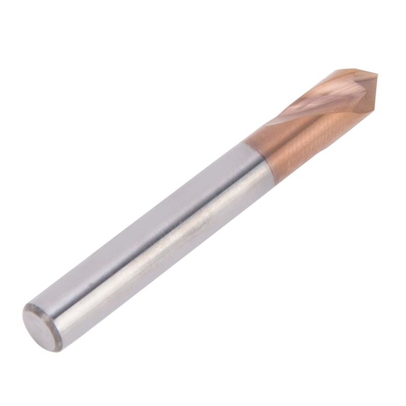 Spotting Drill Titanium Silicon Coating 55HRC Hardness for Milling Machine