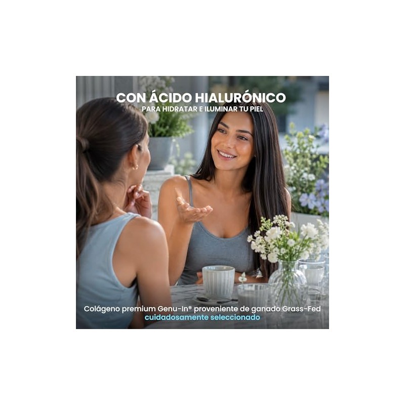 Péptidos Colágeno Hidrolizado 000 Vitamina Ácido Hialurónico Biotina Grass Fed