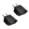 ANRANK E-U1009618AK EU Europe to US USA Travel Power Plug